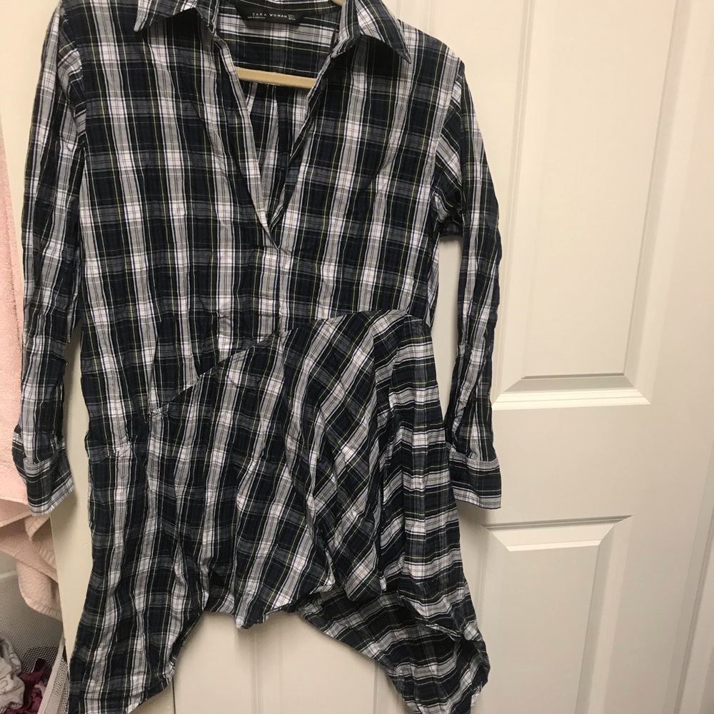 irregularly shirt dress